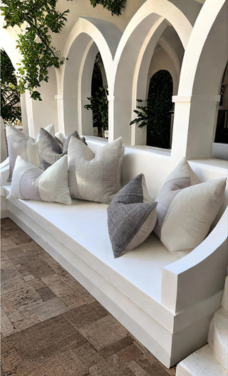 Marly Cushion - Black/White