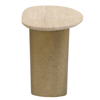 Audrey Large Side Table - Travertine product image 6