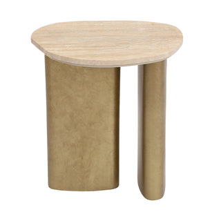 Audrey Small Side Table - Travertine product image 1