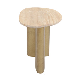 Audrey Small Side Table - Travertine product image 3