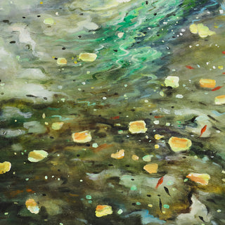 Falling Leaves Oil On Canvas Painting product image 6