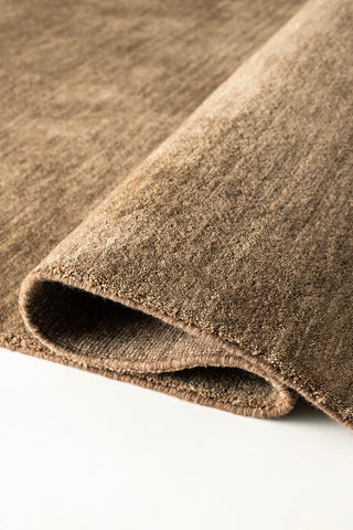 Mineral Brown Wool Rug — view 5