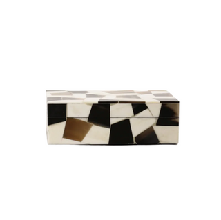 Geo Resin and Bone Inlay Box