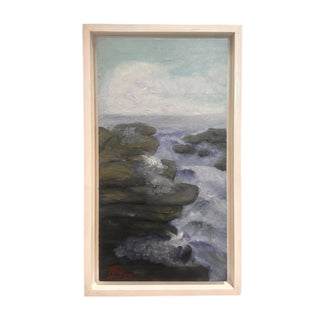 NSW South Coast Oil Painting 13 By Peter Van Gastel