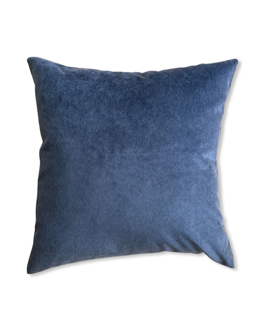 Dark Blue Velvet Cushion