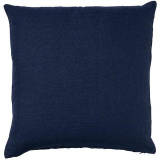 Linen Navy Cushion