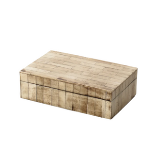 Natural Bone Inlay Box