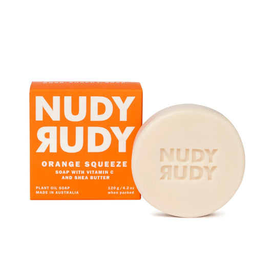 Nudy Rudy Orange Squeeze Bar Soap