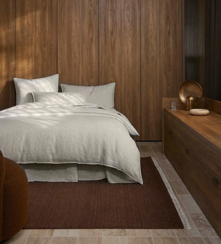 Sova Quilt Cover - Natural Pinstripe — view 9
