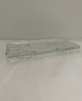 Vintage Ripple Glass Tray