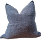 Blue Rustic Linen Cushion