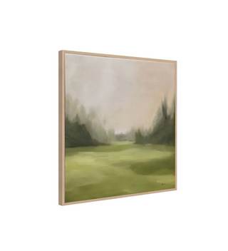 Green Meadows Canvas Painting