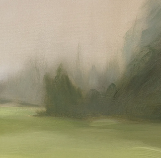 Green Meadows Canvas Painting