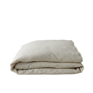 Sova Quilt Cover - Natural Pinstripe