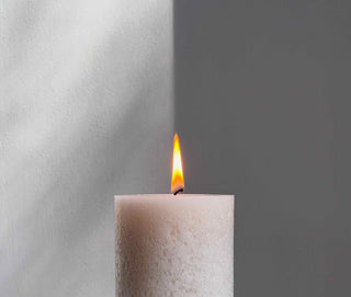 Textured Cold Pour Candle - Sandstone - S (7x7 cm)