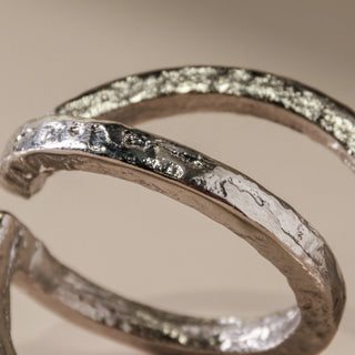 Twine Sculpture Raw Nickel — view 2