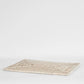 Rattan Rectangle Placemat White Wash