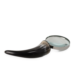 Avada Horn Magnifying Glass - natural horn handle magnifying glass