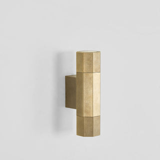 Beacon Up and Down Outdoor Wall Light Antique Brass — additional view 2