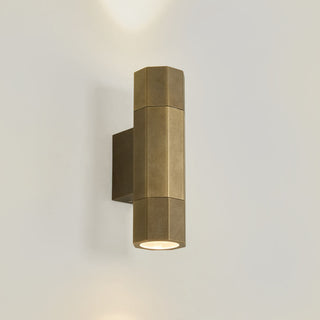 Beacon Up and Down Outdoor Wall Light Antique Brass — additional view 5