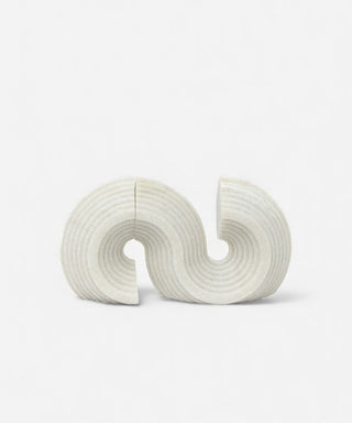 S-Curved Sculptural Bookends – additional view 1