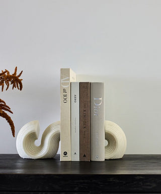 S-Curved Sculptural Bookends – additional view 2