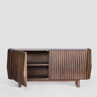 Bow Teak Buffet Dark Walnut – view 2