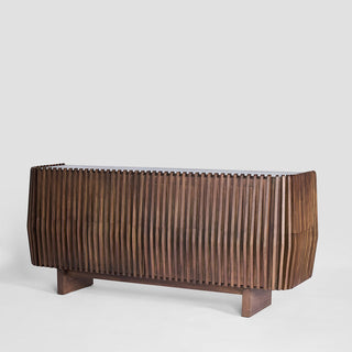 Bow Teak Buffet Dark Walnut – view 3