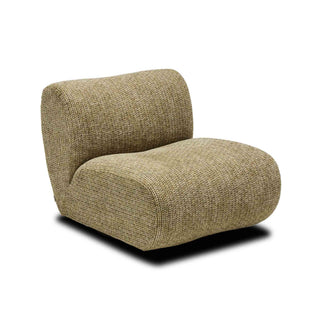 Casen swivel chair in olive sand upholstery