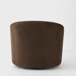 Sierra Chocolate Swivel Armchair – view 4
