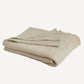 Waffle Cotton Bedcover Natural