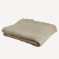 Waffle Cotton Bedcover Natural