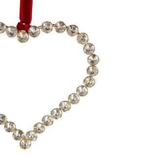Crystal Heart Ornament