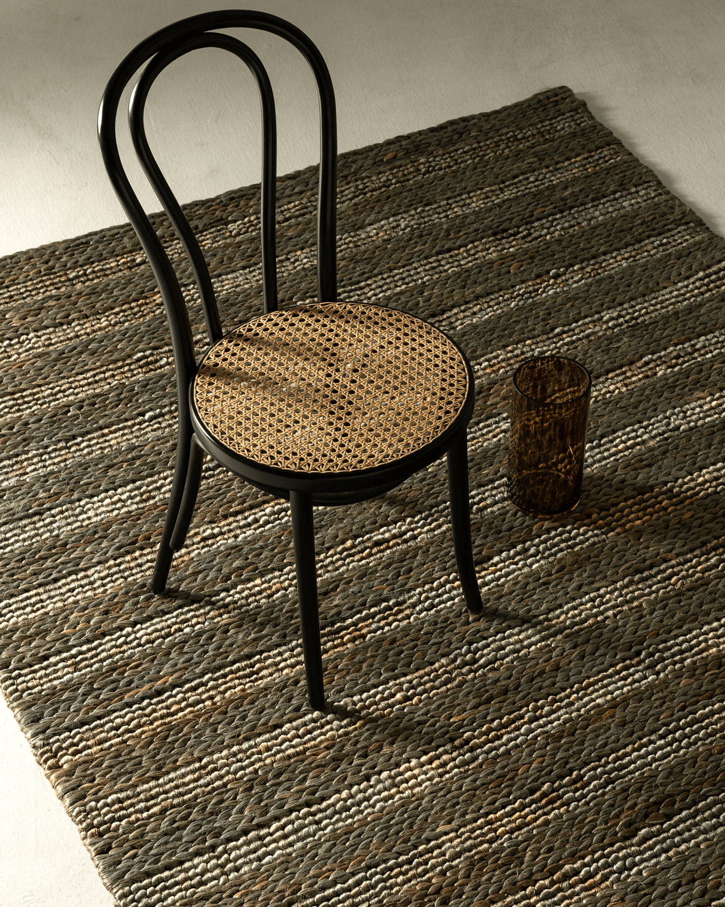 Natural Dark Rug