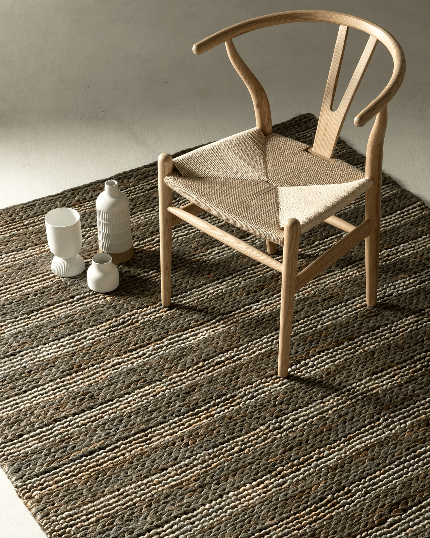 Natural Dark Rug