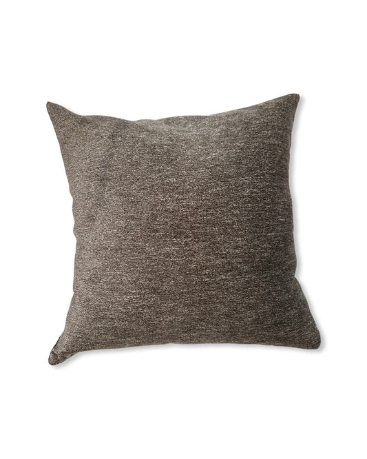 Taupe Speckled Velvet Cushion