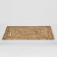 Rattan Rectangle Placemat Brown