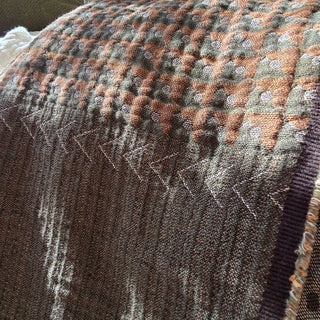 Aiyana Muslin Cotton Reversible Throw Blanket - Earth