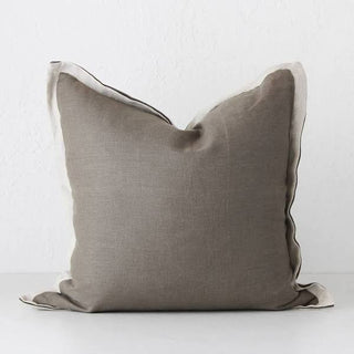 Olive Green Flange Cushion