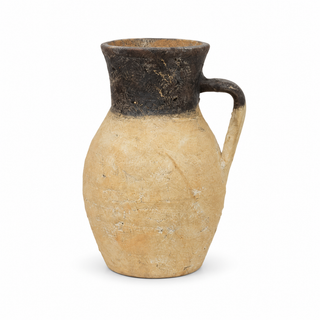 Silas Terracotta Decorative Jug on white background