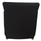 Black Slip Covered Armchair