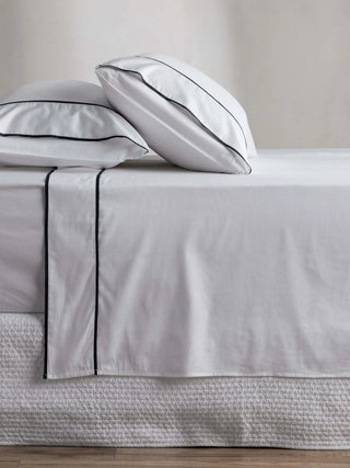 Grosgrain Black Egyptian Cotton Duvet Cover Set