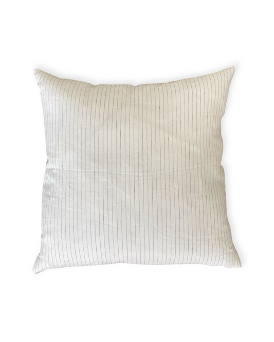 Pinstripe Linen Cushion