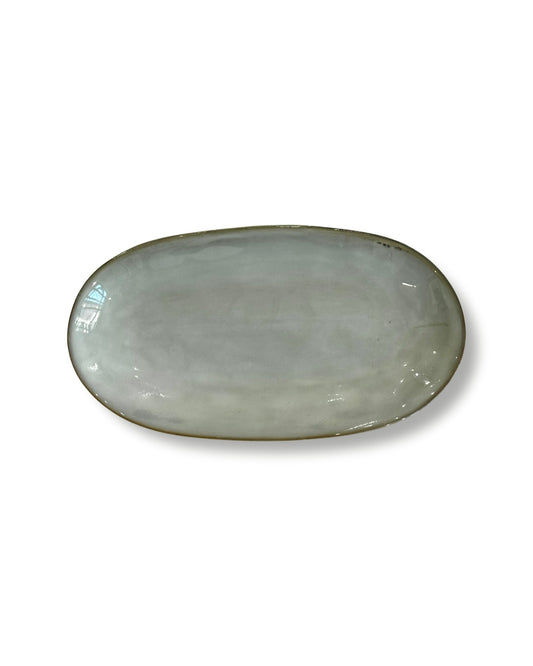 Reactive Glaze Oval Platter