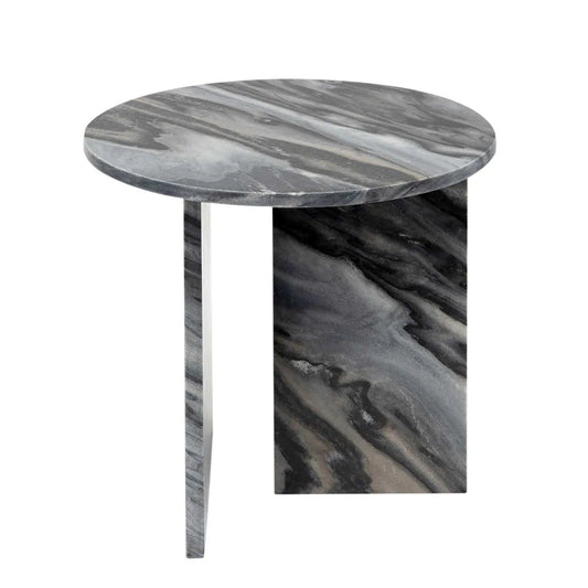 Grey Marble Side Table